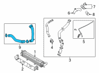 OEM 2022 Hyundai Elantra HOSE-I/C OUTLET Diagram - 28260-2M600