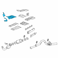 OEM 2022 GMC Savana 2500 Front Shield Diagram - 25830062