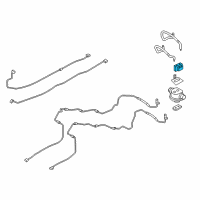 OEM 2015 BMW ActiveHybrid 5 Expansion Valve Diagram - 64-11-9-249-225