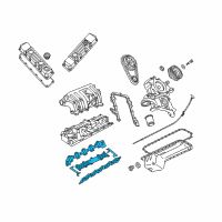 OEM 2003 Dodge Ram 3500 Gasket-Intake Manifold Diagram - 53006836