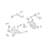 OEM 2006 BMW X5 Hex Screw With Collar Diagram - 07-12-9-907-861