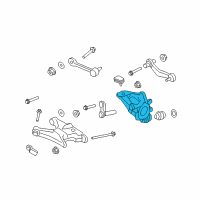 OEM 2019 BMW X6 Wheel Carrier, Rear Right Diagram - 33-32-6-879-102