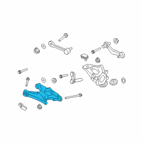 OEM 2011 BMW X6 Right Swing Part Diagram - 33-32-6-770-952