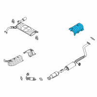 OEM Kia Forte Koup Protector-Heat Rear Diagram - 28795A7200