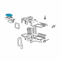 OEM Mercury Cover Seal Diagram - F5TZ-19892-A