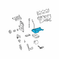 OEM 2008 Dodge Sprinter 2500 Pan-Oil Diagram - 68047503AB