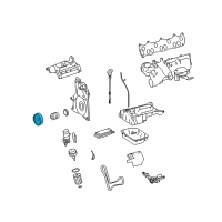 OEM 2007 Dodge Sprinter 2500 DAMPER-CRANKSHAFT Diagram - 68056245AA