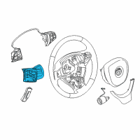 OEM BMW 535i xDrive Rocker-Type Shift Lever, Right Diagram - 61-31-9-218-400