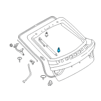 OEM 2016 BMW 428i Gran Coupe Ball Pin Diagram - 07-14-7-381-905