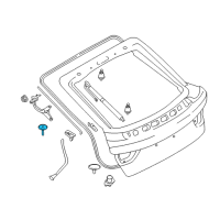 OEM BMW 330i GT xDrive Countersunk Screw Diagram - 41-00-7-359-359