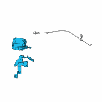 OEM 2006 Kia Spectra ACTUATOR Assembly-Cruise Diagram - 964002F000