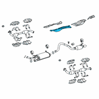 OEM 2014 Toyota Land Cruiser Front Insulator Diagram - 58156-60022