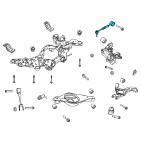 OEM 2014 Lincoln MKS Link Rod Diagram - DG1Z-5A972-J