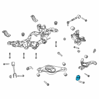 OEM 2009 Lincoln MKS Mount Bushing Diagram - 8A8Z-5A638-C