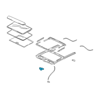 OEM Lincoln LS Motor Diagram - 3W4Z-15790-AA