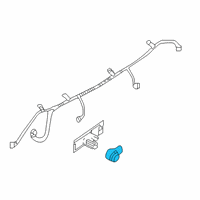 OEM Nissan Maxima Sensor Assy Distance Diagram - 28438-6CA3B