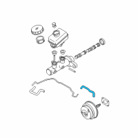 OEM 2005 Infiniti G35 Hose-Booster Diagram - 47471-AM610