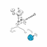 OEM 2003 Infiniti G35 Booster Assy-Brake Diagram - 47210-AM829