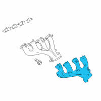 OEM 2019 Chevrolet Silverado 3500 HD Heat Shield Diagram - 12677662