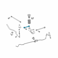 OEM 2015 Lexus GX460 Rear Upper Control Arm Assembly Diagram - 48710-60160