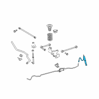OEM 2017 Toyota 4Runner Shock Diagram - 48540-39855