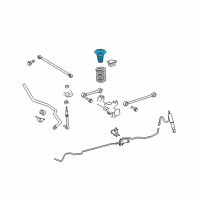 OEM 2011 Toyota 4Runner Spring Insulator Diagram - 48302-35050