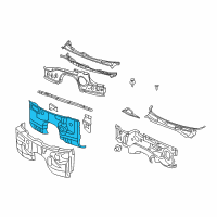 OEM 2013 Dodge Charger None-Dash Diagram - 5112745AA