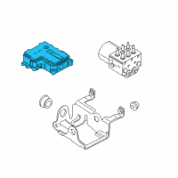 OEM Cadillac Escalade EXT ABS Control Unit Diagram - 19244895