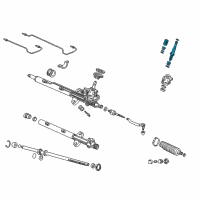 OEM 2006 Honda Pilot Valve Sub-Assy., Steering Diagram - 53641-S9V-A02