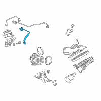 OEM 2020 Chevrolet Camaro TUBE ASM-INT AIR DUCT PCV Diagram - 12687313