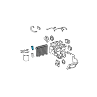 OEM Toyota RAV4 Expansion Valve Diagram - 88515-30780