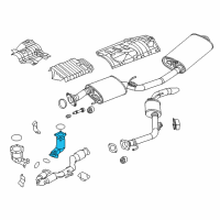 OEM 2012 Nissan Murano Three Way Catalyst Converter Diagram - B08A2-1AE0B