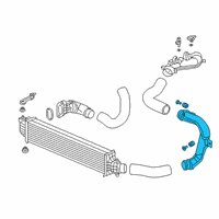OEM 2022 Acura RDX PIPE, INTCLR OUTLET Diagram - 17292-5YF-A03