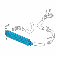 OEM Acura TLX INTERCOOLER Diagram - 19710-6S8-A01