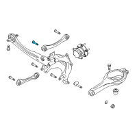 OEM 2015 Lincoln MKC Trailing Arm Mount Bolt Diagram - -W717515-S442