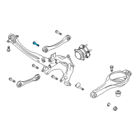 OEM 2019 Lincoln MKC Trailing Arm Mount Bolt Diagram - -W717515-S442