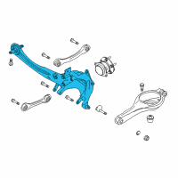 OEM 2015 Lincoln MKC Knuckle Diagram - EJ7Z-5A969-B