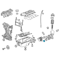 OEM 2015 Buick Encore Cooler Assembly Gasket Diagram - 25195783