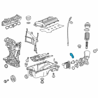 OEM Chevrolet Trax Cooler Assembly Gasket Diagram - 25195781