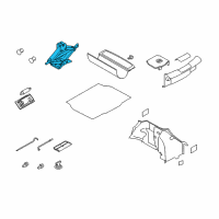 OEM 2008 Nissan Versa Jack Complete Diagram - 99550-EL06C