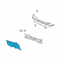 OEM 2014 Acura TSX Dashboard (Lower) Diagram - 61500-TL2-A10ZZ