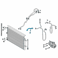 OEM 2019 Ford Expedition AC Line Diagram - JL1Z-19E631-AA