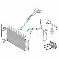 OEM 2019 Lincoln Navigator AC Line Diagram - JL1Z-19E631-AA