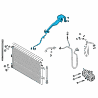 OEM 2018 Ford Expedition Liquid Line Diagram - JL1Z-19A834-BA