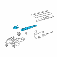 OEM 2016 Scion iM Rear Arm Diagram - 85241-12160