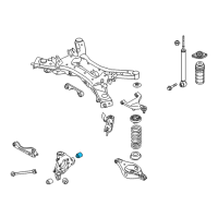 OEM 2019 Nissan Pathfinder Bush-Lower Link Diagram - 55157-3JA0A