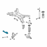 OEM 2016 Nissan Pathfinder Link Complete-Lower, Rear Suspension LH Diagram - 551A1-3JA0A