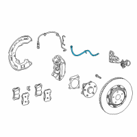 OEM Lexus LS500h Hose, Flexible Diagram - 90947-02H67