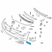 OEM 2013 BMW 335i Side Marker Light, Left Diagram - 63-14-7-274-521