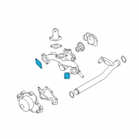 OEM Kia Optima Gasket-Thermostat Case Diagram - 2561435510